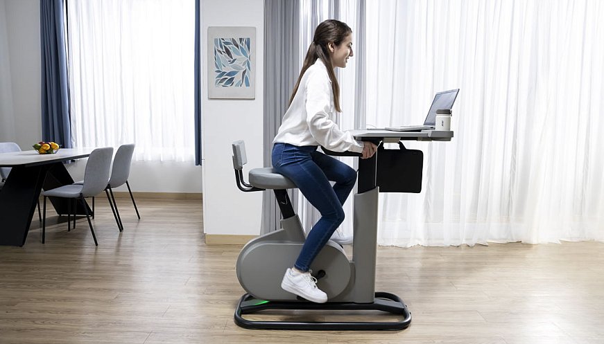 New Bike Desk Allows Users To Generate Clean Energy While Working