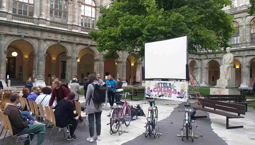 Vienna Film Festival Will Be Powered By Raw Bicycle Power