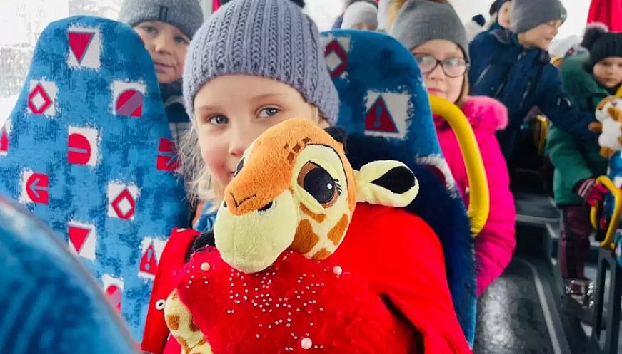 Donated Bus Lets Ukrainian Students Go To School In Nearby Villages